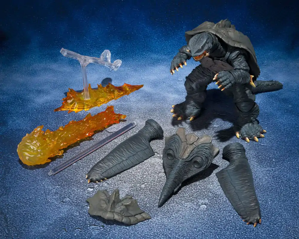 Gamera 1996 S.H. MonsterArts Action Figur Gamera Sendai Decisive Battle Ver. 14 cm Produktfoto