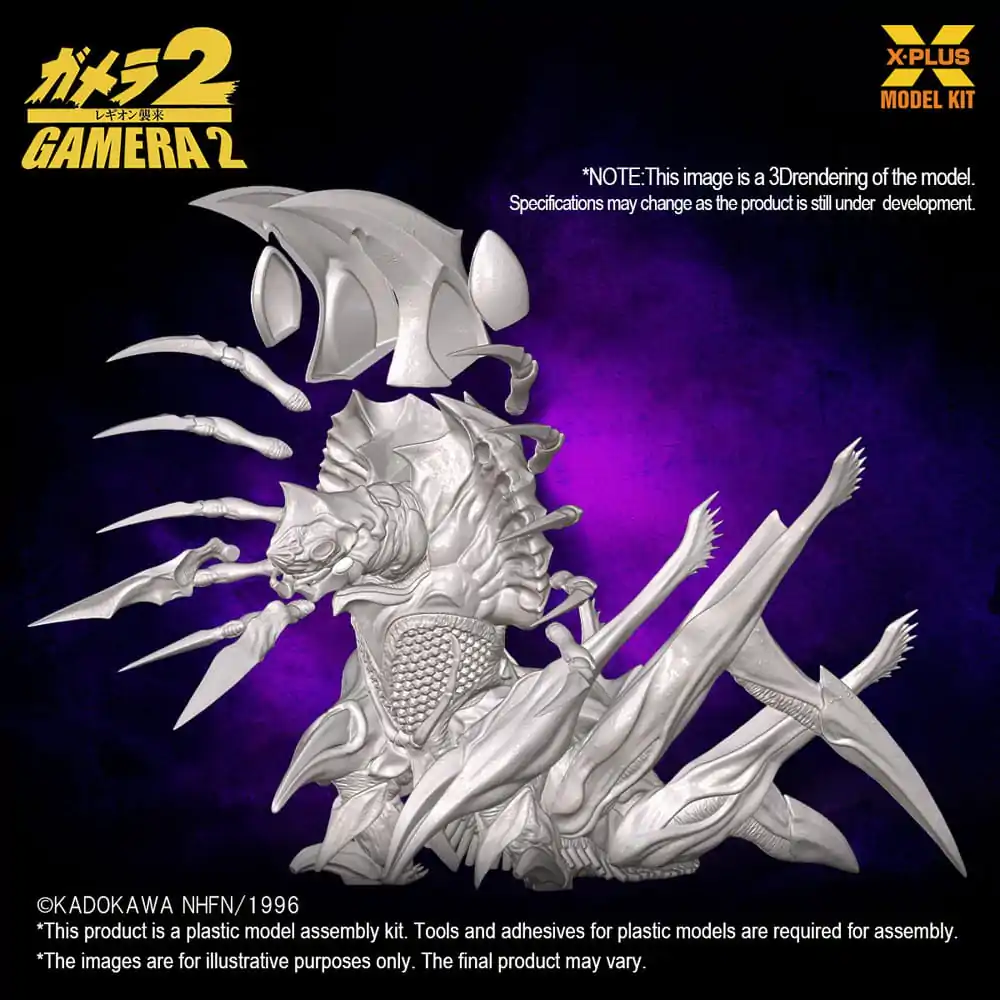 Gamera 2 Plastic Modellbausatz 1/700 Legion 20 cm Produktfoto