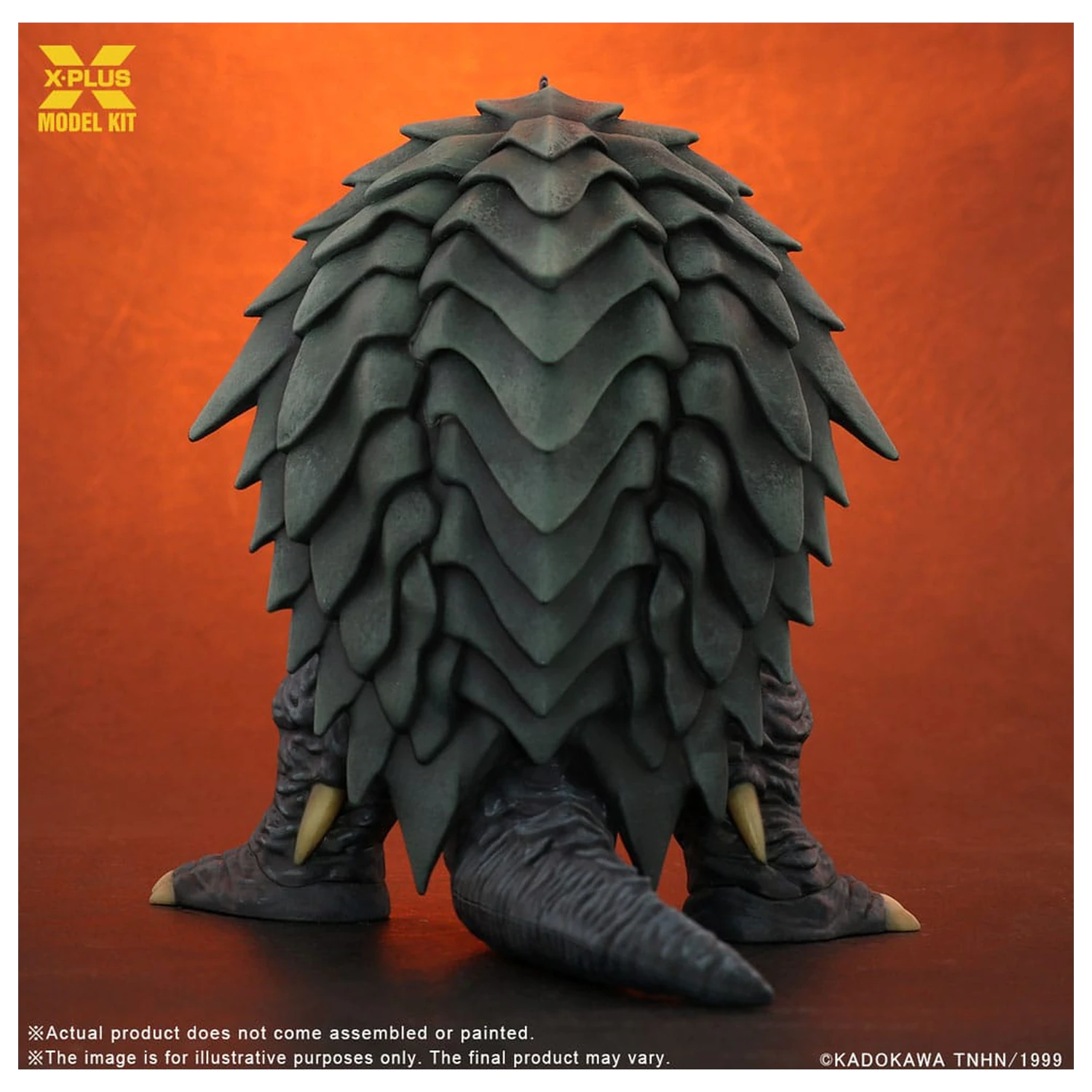 Gamera 3: Revenge of Iris Plastikmodellbausatz 1/700 Gamera (1999) 12 cm Produktfoto