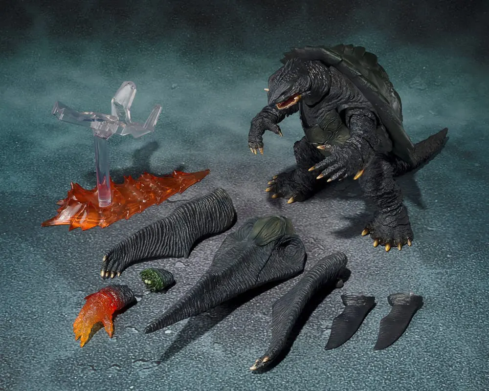Gamera 3 The Revenge of Iris S.H. MonsterArts Actionfigur Gamera 1999 Kyoto Decisive Battle Ver. 16 cm Produktfoto
