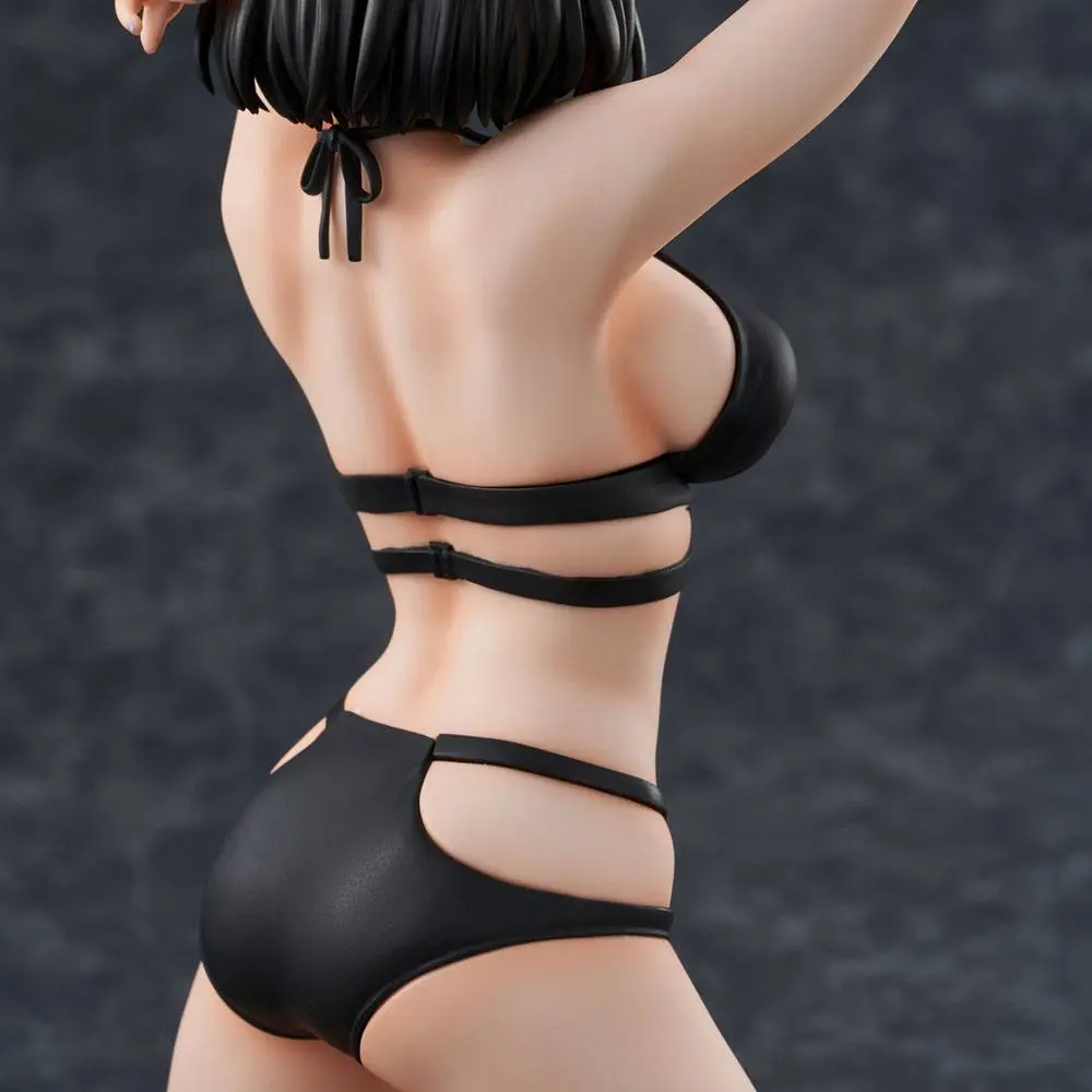 Ganbare Douki-chan PVC Statue Senpai-san Swimsuit Style 22 cm Produktfoto