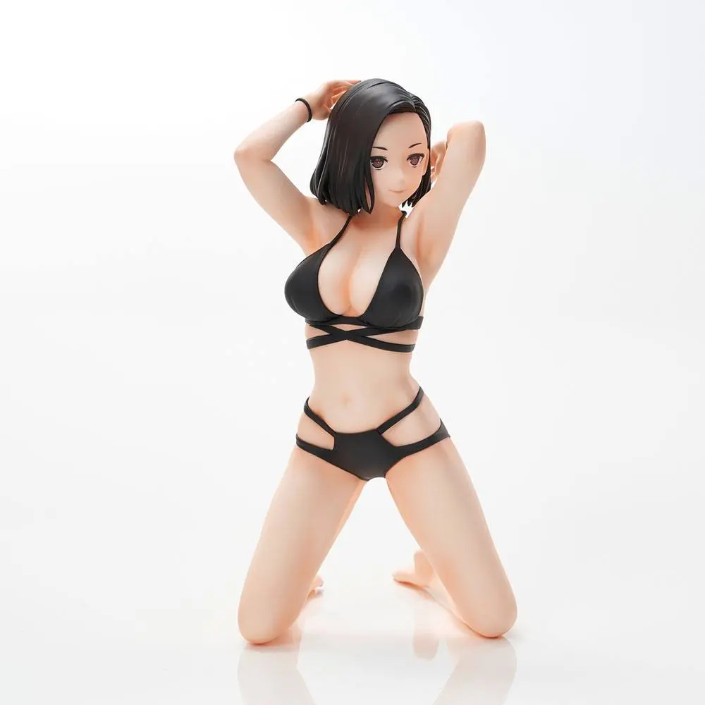 Ganbare Douki-chan PVC Statue Senpai-san Swimsuit Style 22 cm Produktfoto
