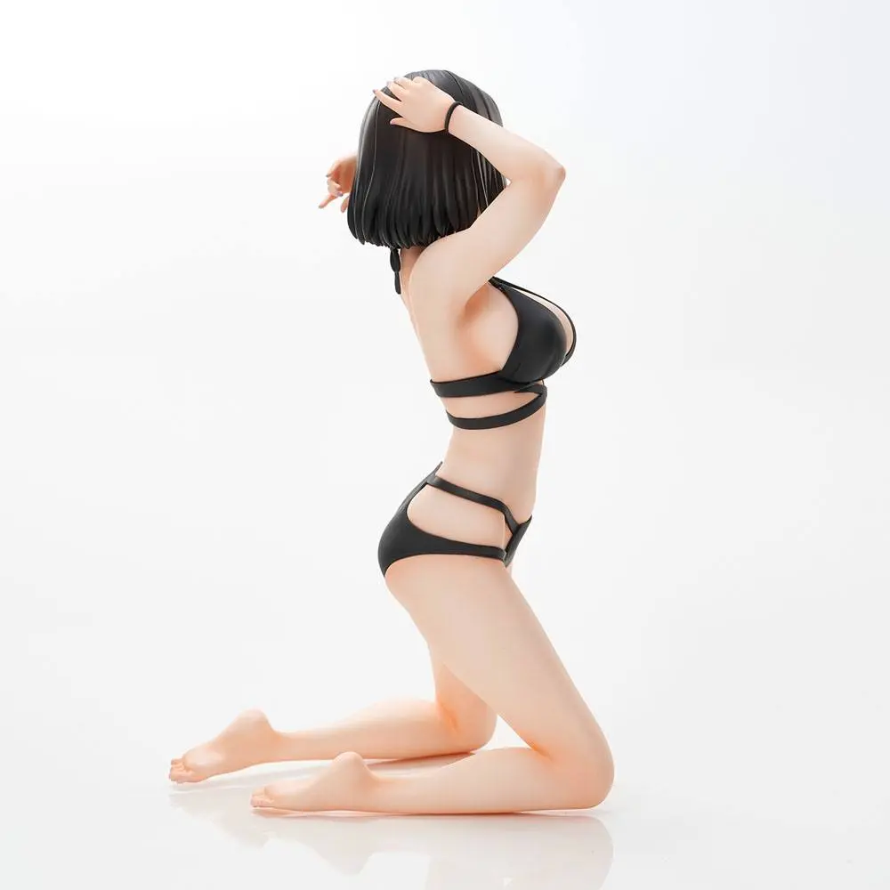 Ganbare Douki-chan PVC Statue Senpai-san Swimsuit Style 22 cm Produktfoto