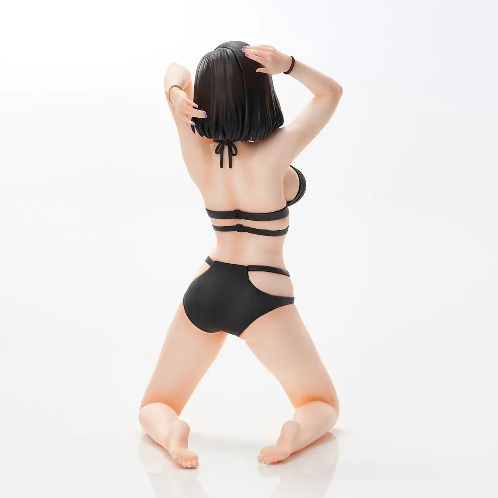 Ganbare Douki-chan PVC Statue Senpai-san Swimsuit Style 22 cm Produktfoto