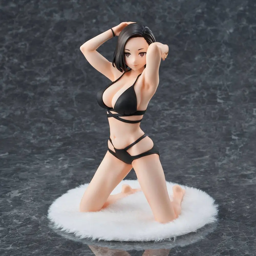 Ganbare Douki-chan PVC Statue Senpai-san Swimsuit Style 22 cm Produktfoto