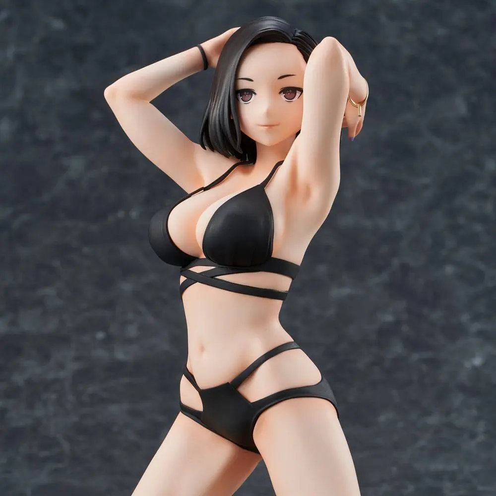 Ganbare Douki-chan PVC Statue Senpai-san Swimsuit Style 22 cm Produktfoto