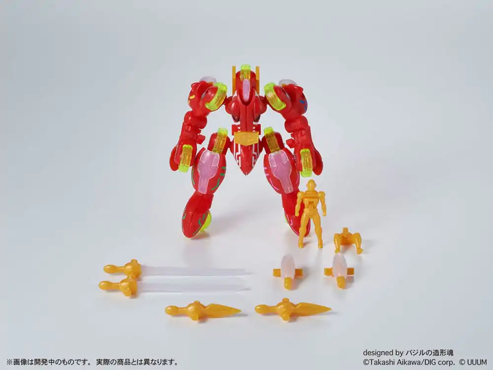 Gangimaru Plastic Model Kit Leongashin 7 cm Produktfoto