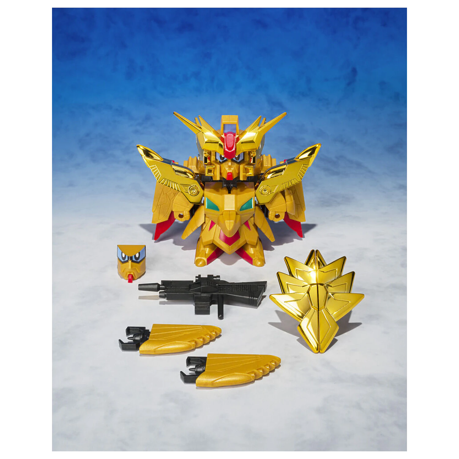 Ganso SD Gundam World Captain Formula 91 Figur 8cm Produktfoto