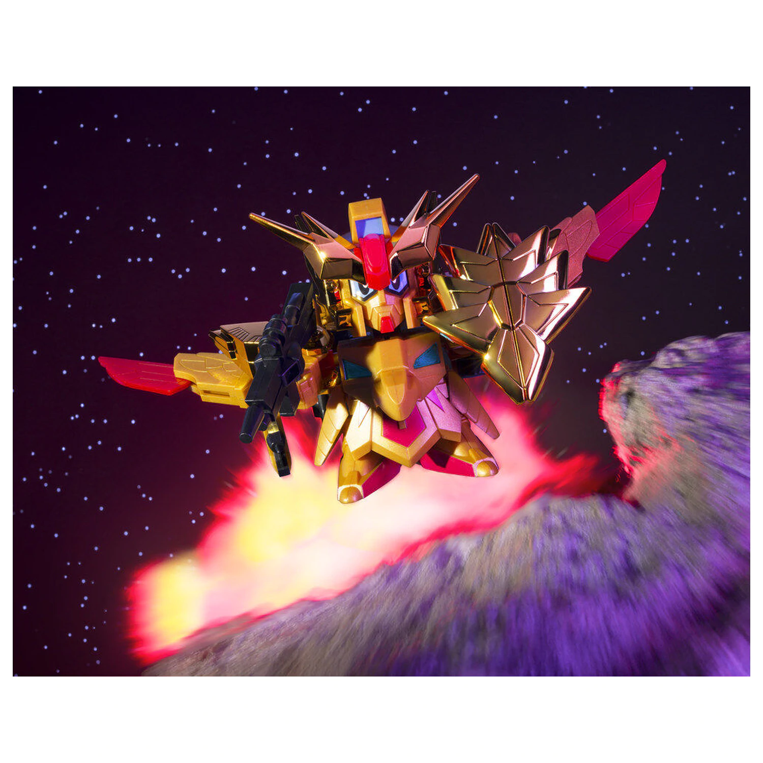 Ganso SD Gundam World Captain Formula 91 Figur 8cm Produktfoto
