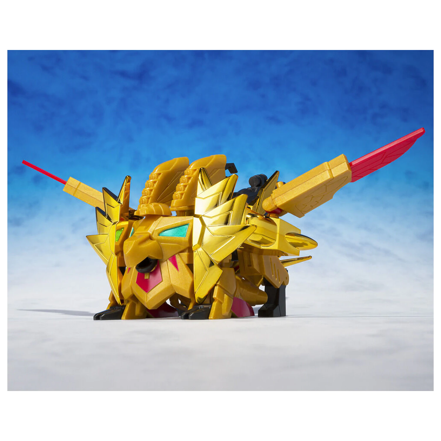 Ganso SD Gundam World Captain Formula 91 Figur 8cm Produktfoto
