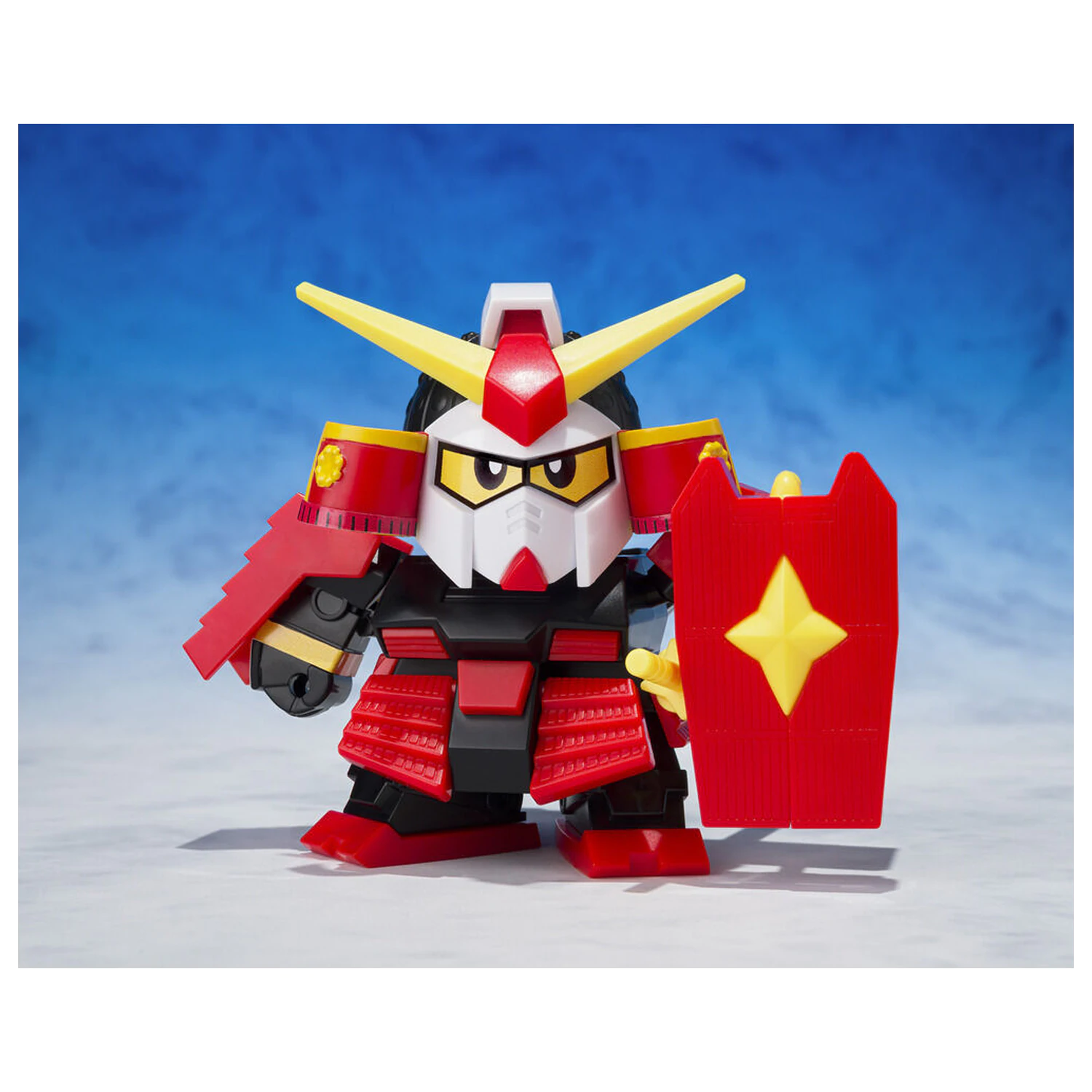 Ganso SD Gundam World Musha Gundam Figur 8 cm Produktfoto
