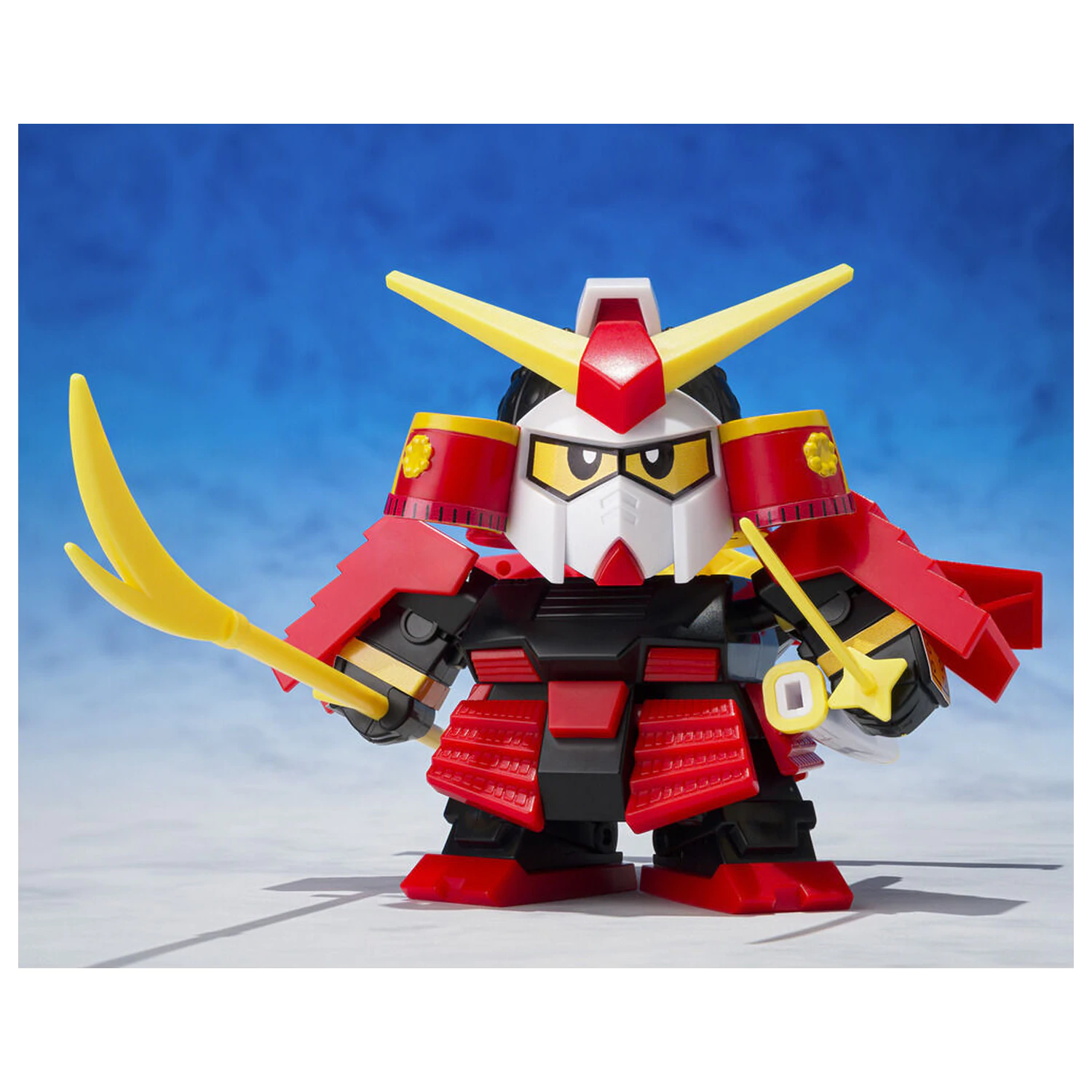 Ganso SD Gundam World Musha Gundam Figur 8 cm Produktfoto