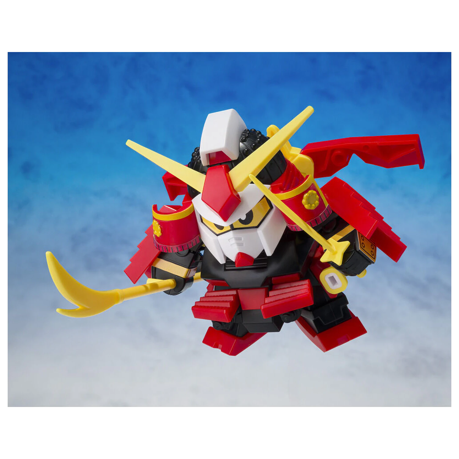 Ganso SD Gundam World Musha Gundam Figur 8 cm Produktfoto