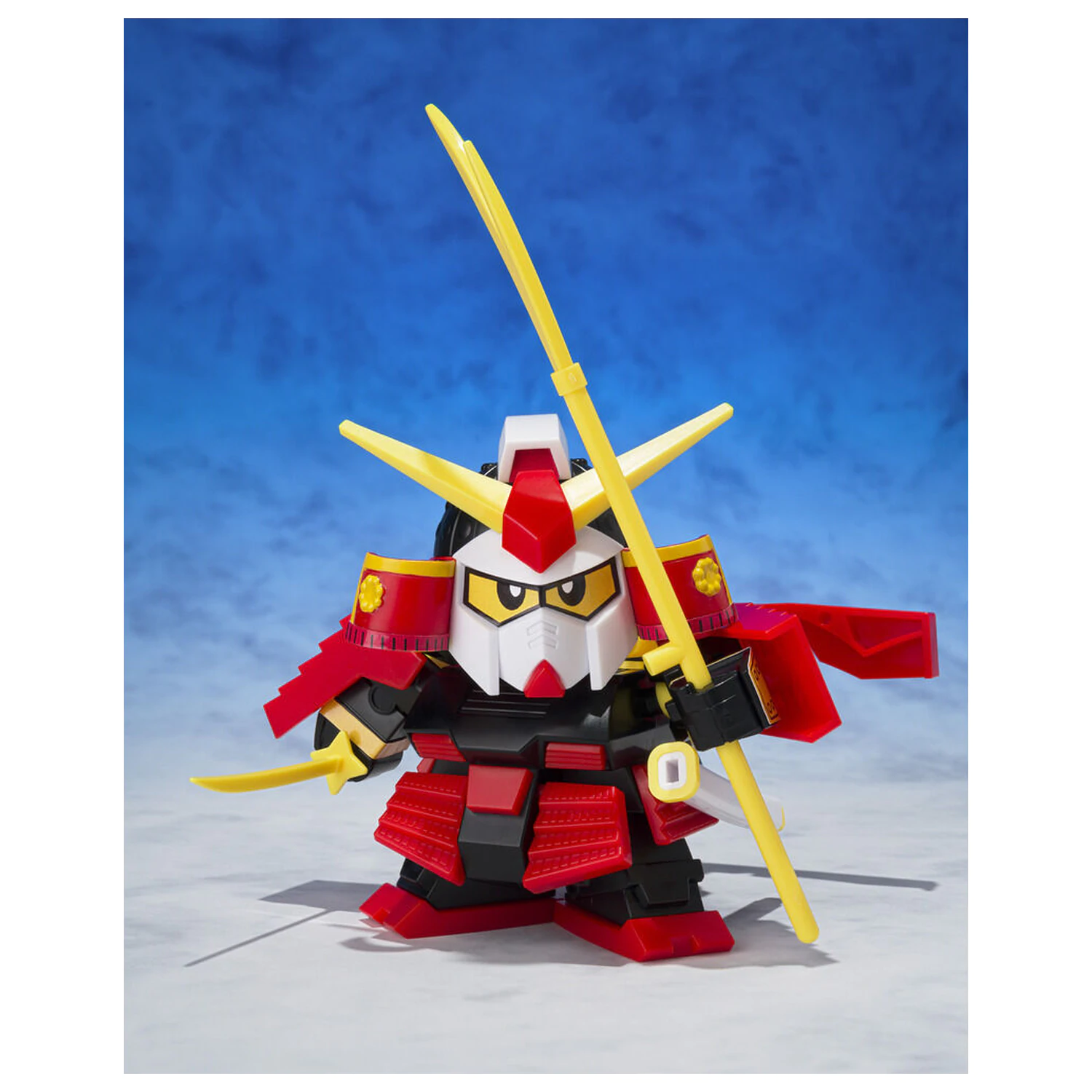Ganso SD Gundam World Musha Gundam Figur 8 cm Produktfoto