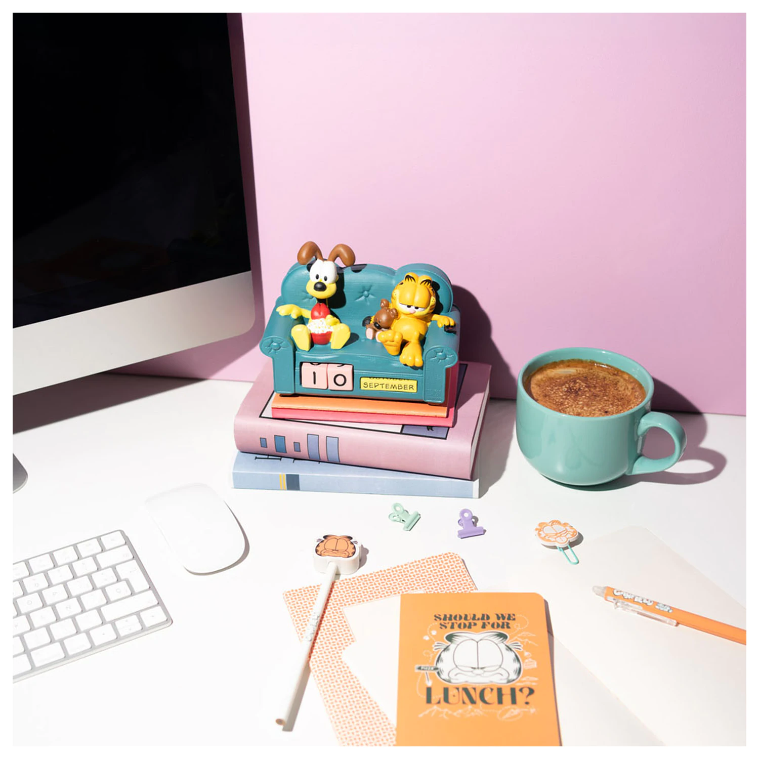 Garfield 3D ewiger Kalender Produktfoto