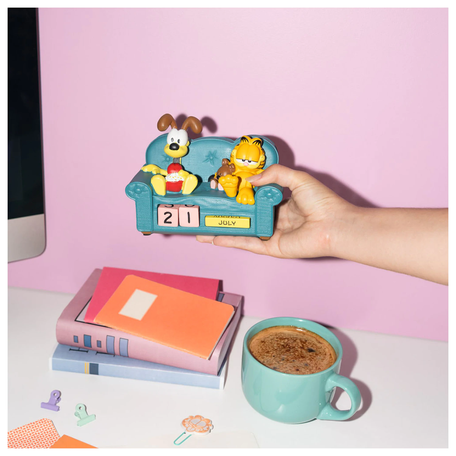 Garfield 3D ewiger Kalender Produktfoto