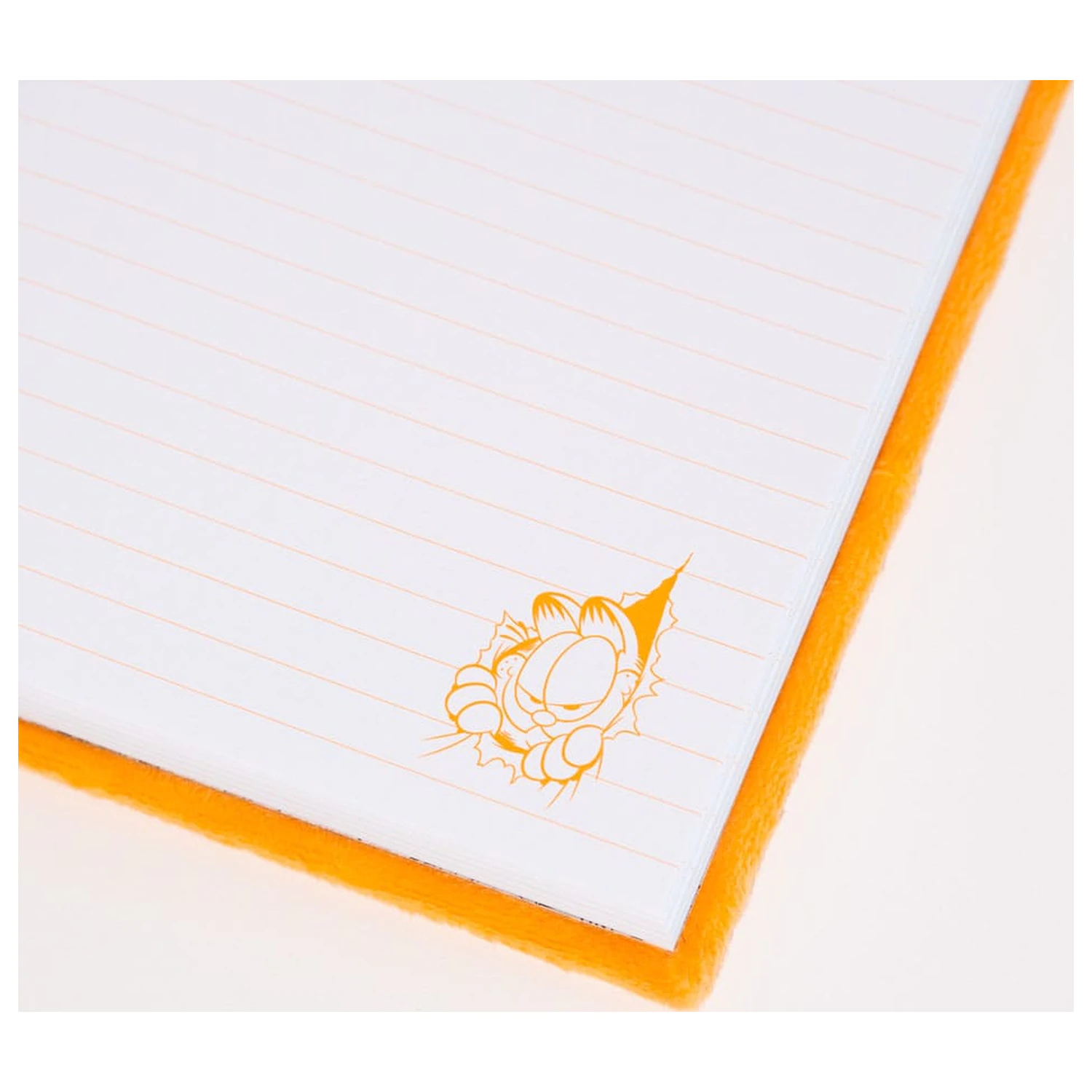 Garfield A5 Plüsch Notizbuch Produktfoto