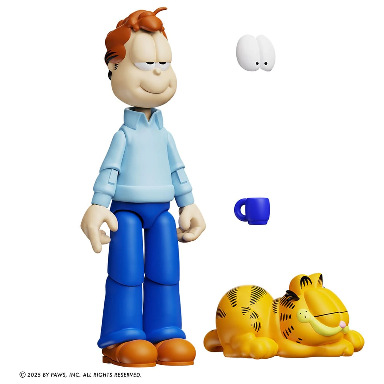 Garfield Action Figur Jon Arbuckle Deluxe Edition 19 cm Produktfoto
