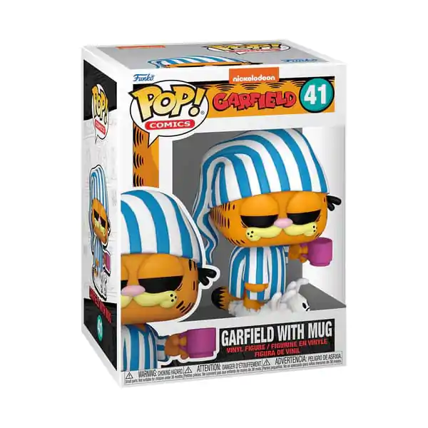 Garfield Funko POP! Comics Vinyl Figur Garfield w/Mug 9 cm termékfotó