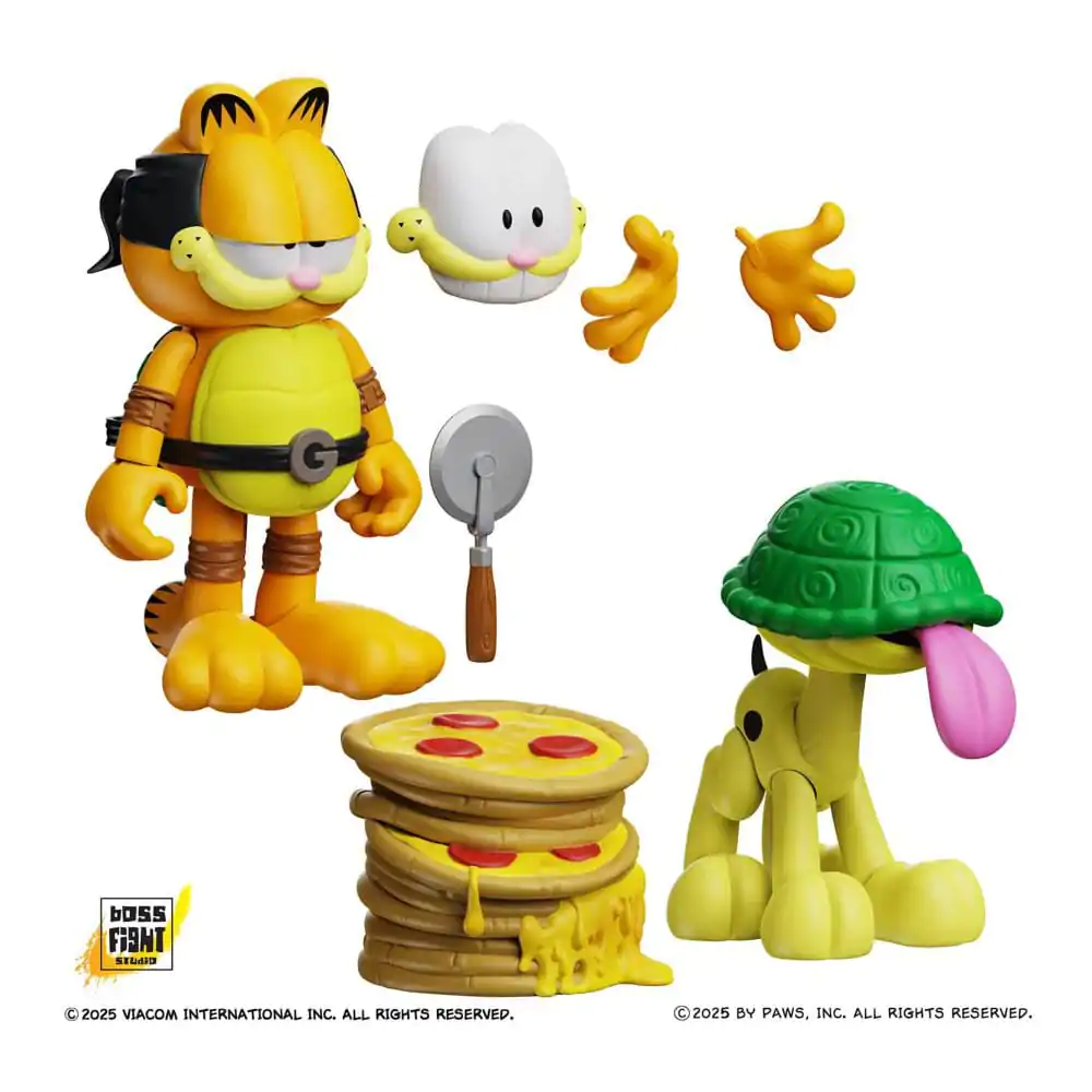 Garfield Actionfiguren 2er-Pack Garfello und Sidekick Odie Produktfoto