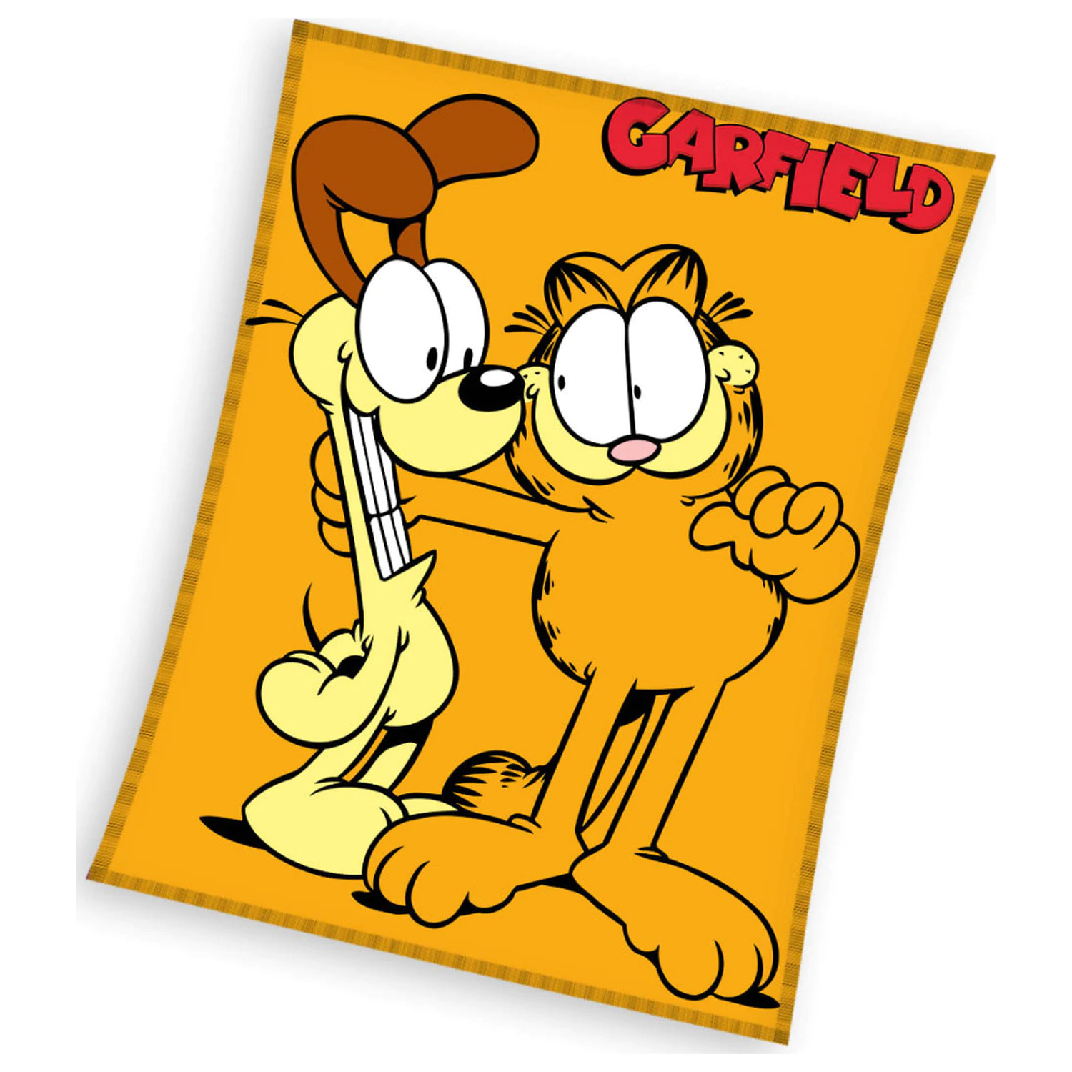 Garfield Lazy Days Korallen-Fleece-Decke Produktfoto