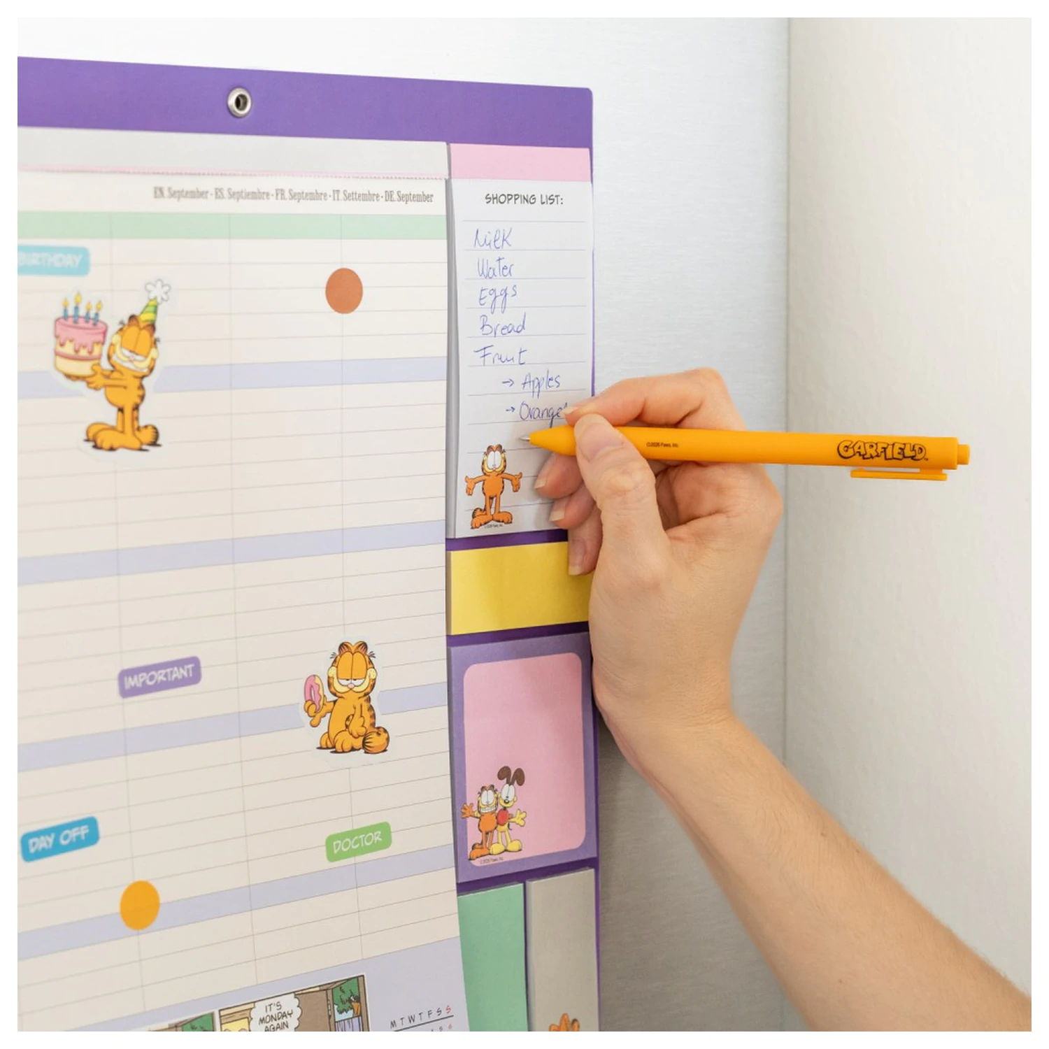 Garfield Magnetplaner 2026/27 30 x 35 cm Produktfoto