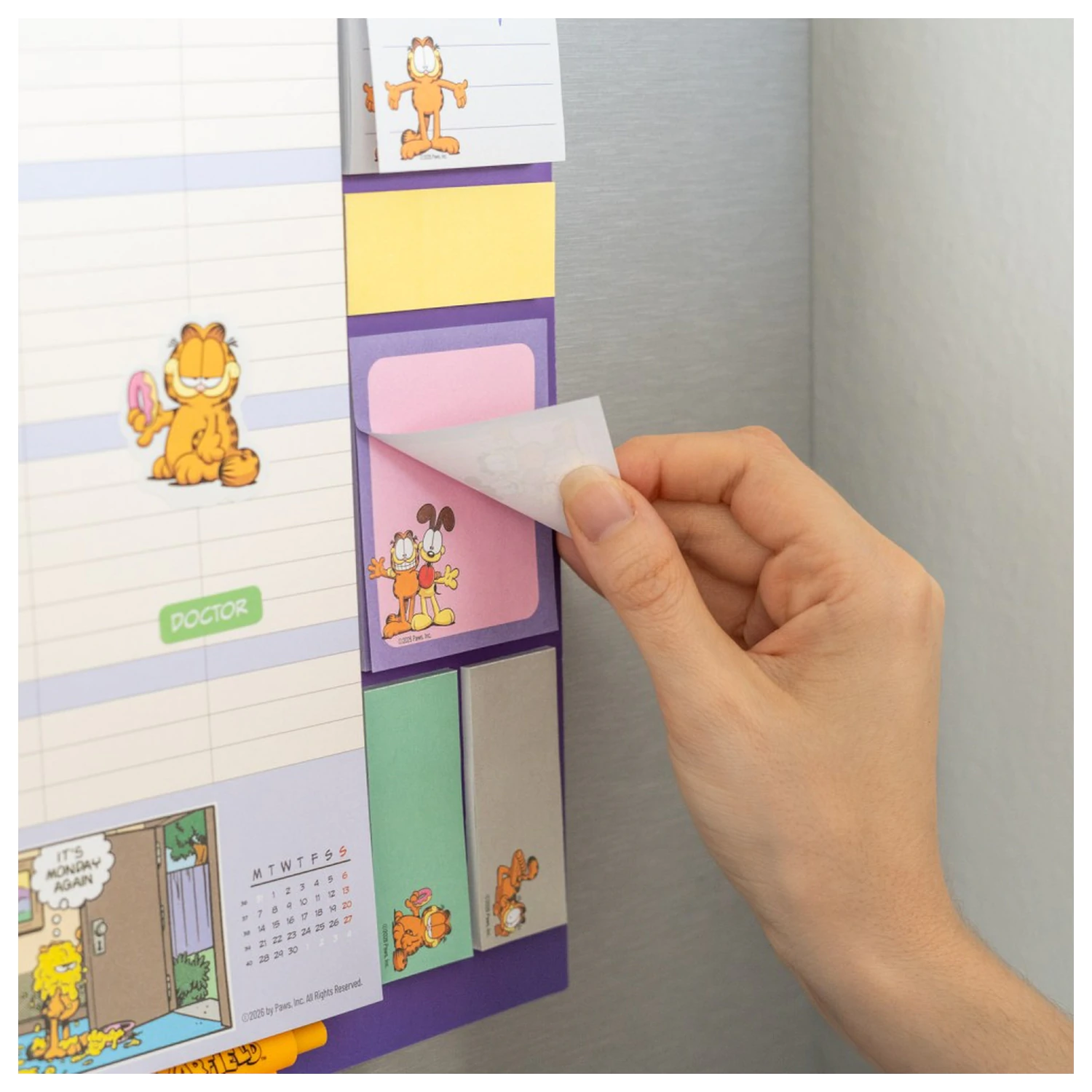 Garfield Magnetplaner 2026/27 30 x 35 cm Produktfoto