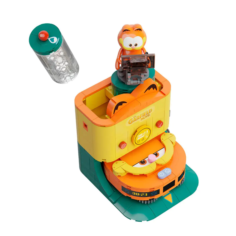 Garfield the Movie Fantastic Machines Robotersauger Bausatz 304-teilig Produktfoto