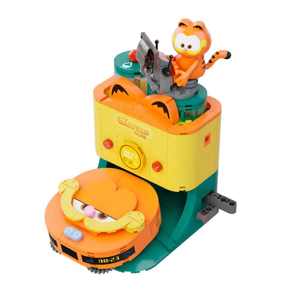 Garfield the Movie Fantastic Machines Robotersauger Bausatz 304-teilig Produktfoto