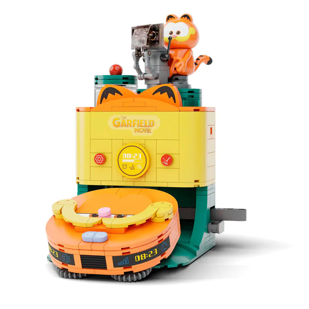 Garfield the Movie Fantastic Machines Robotersauger Bausatz 304-teilig Produktfoto