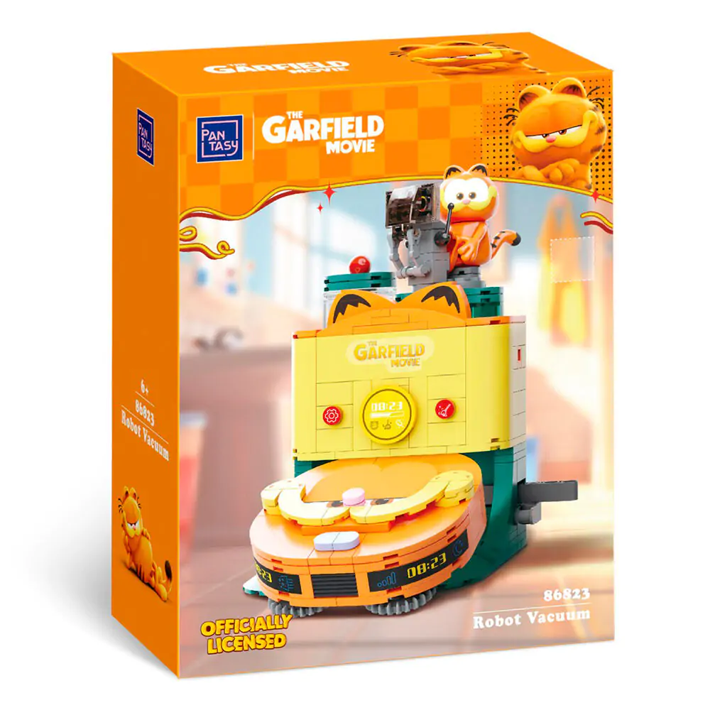 Garfield the Movie Fantastic Machines Robotersauger Bausatz 304-teilig Produktfoto