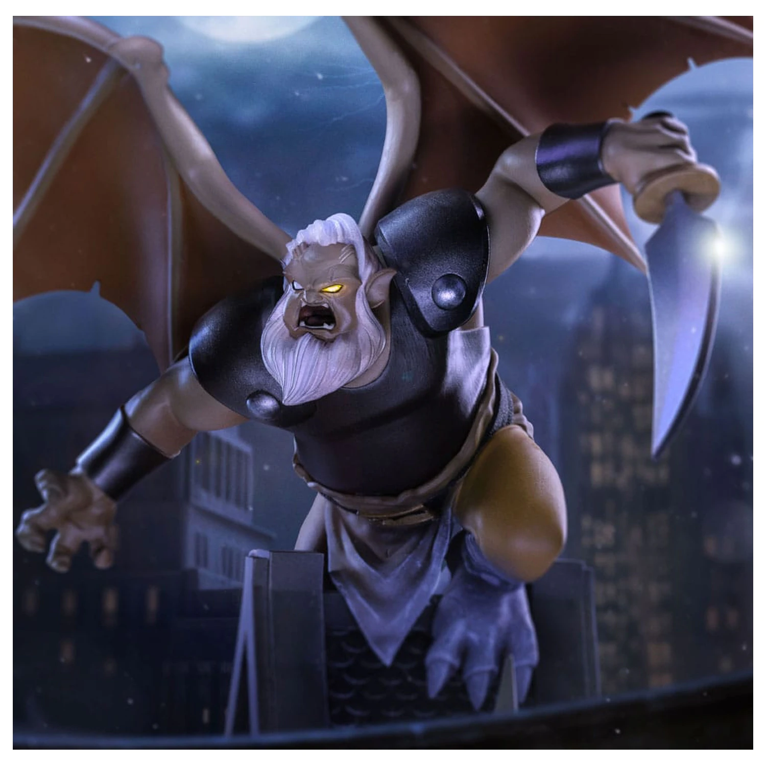 Gargoyles Art Scale Statue 1/10 Hudson 33 cm Produktfoto