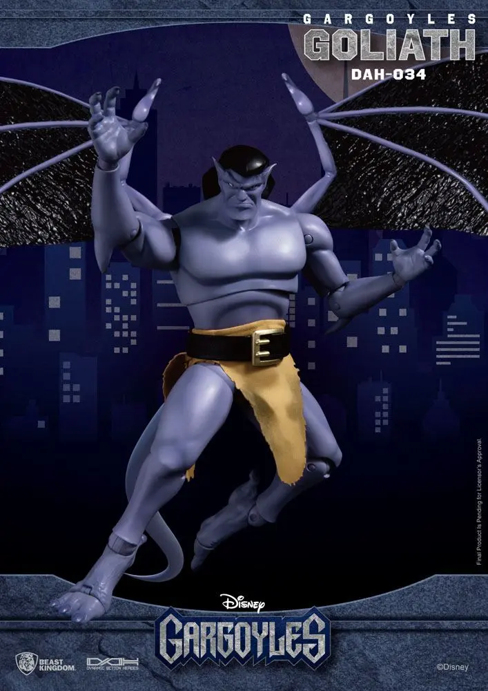 Gargoyles Dynamic 8ction Heroes Actionfigur 1/9 Goliath 21 cm Produktfoto
