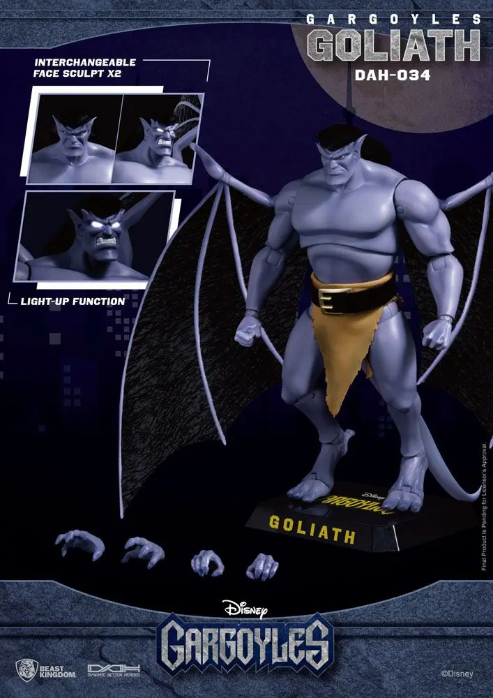 Gargoyles Dynamic 8ction Heroes Actionfigur 1/9 Goliath 21 cm Produktfoto