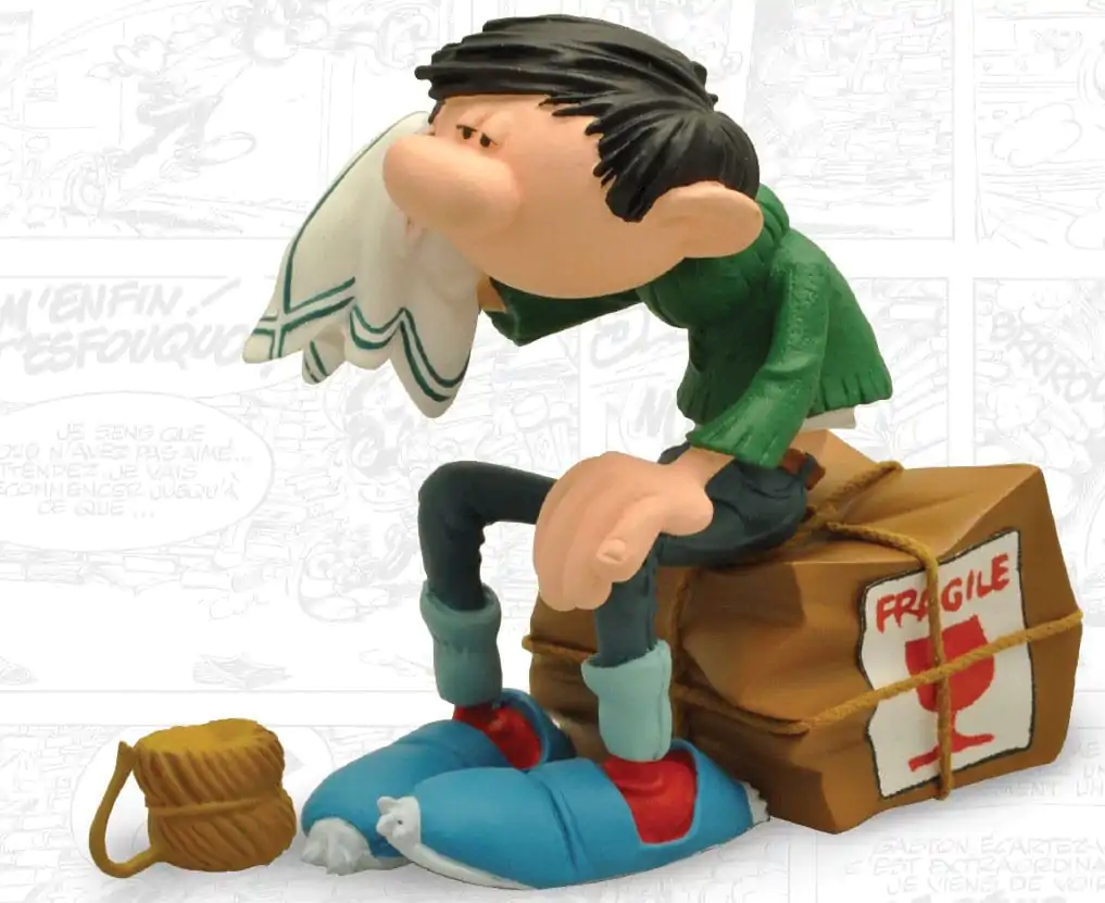 Gaston Fragile Crate Figure Produktfoto