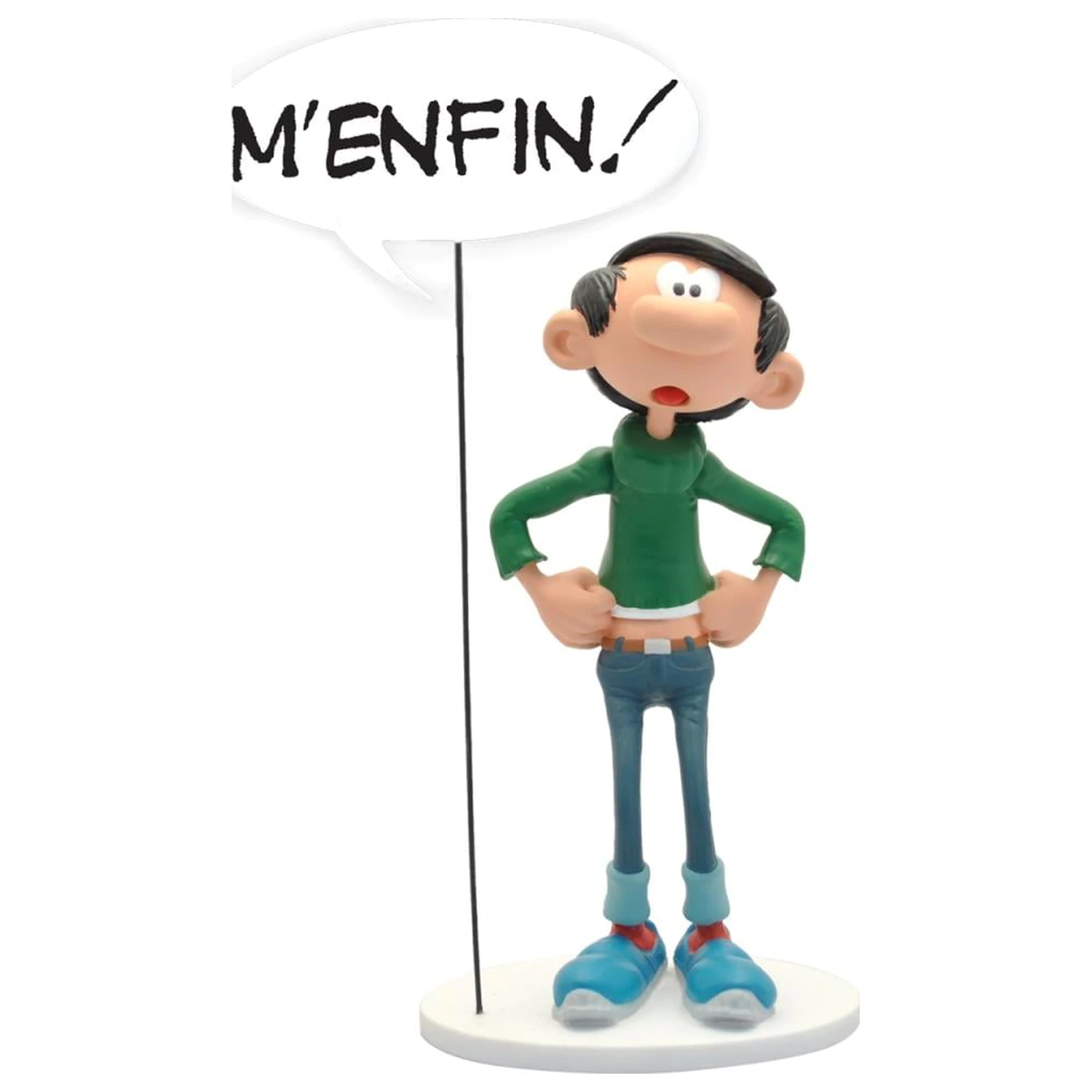 Gaston Lagaffe Harz-Figur Gaston M'enfin 24 Zentimeter Produktfoto