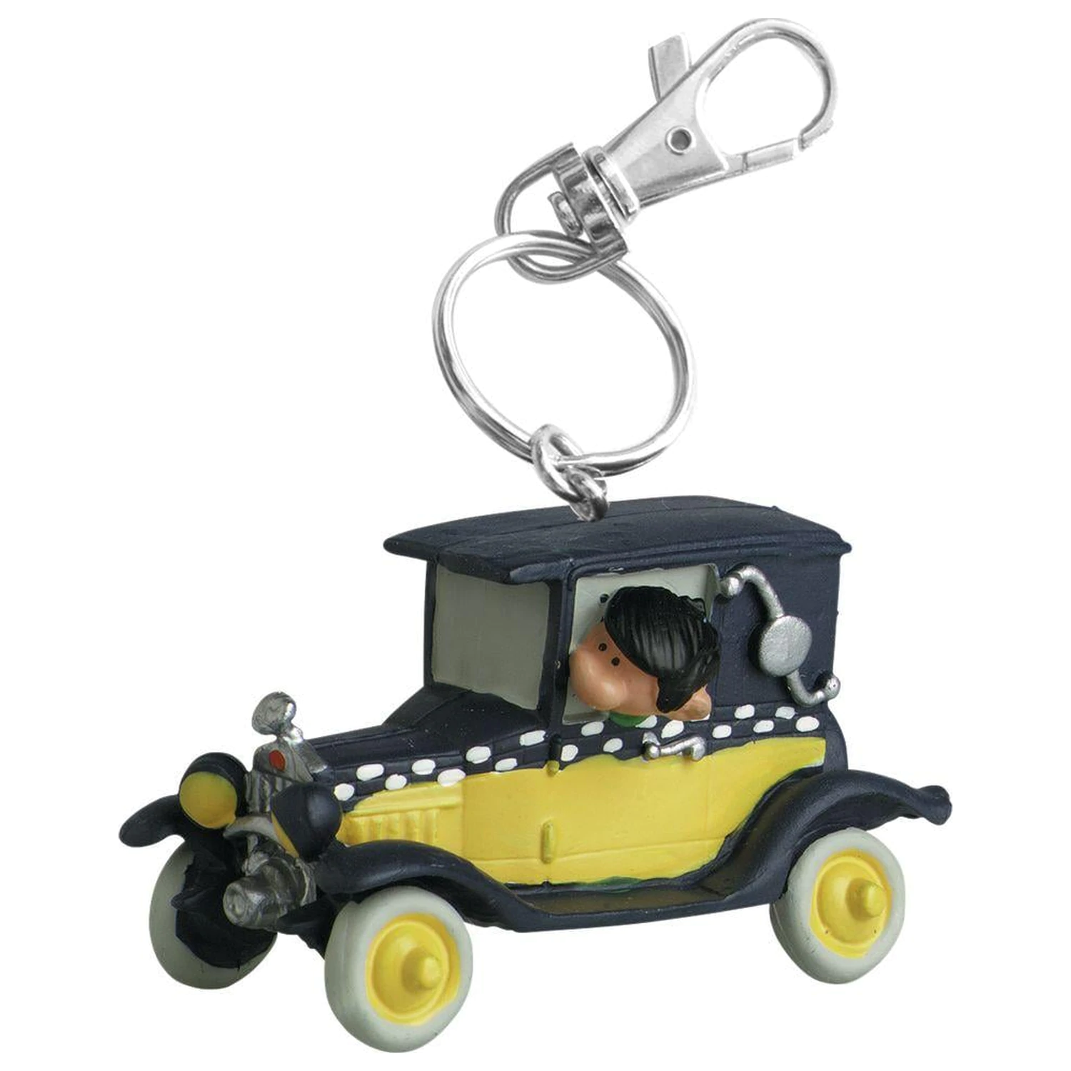 Gaston Lagaffe Gaston's Car Schlüsselanhänger 6 cm Produktfoto