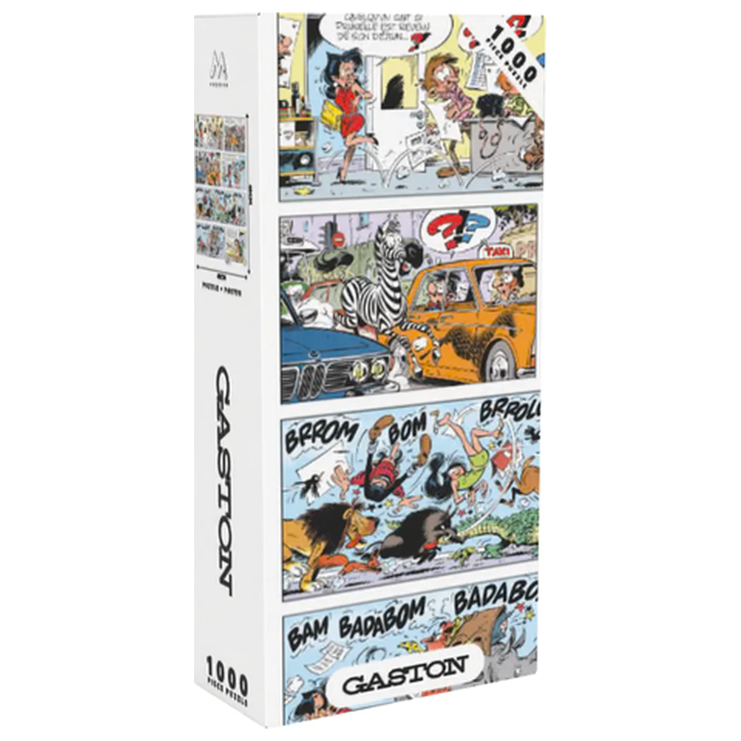 Gaston Lagaffe Poster + Puzzle 1000 Teile Produktfoto