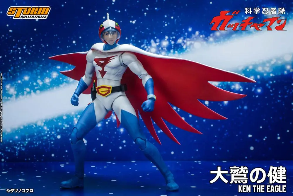 Gatchaman Actionfigur 1/12 Ken the Eagle 18 cm termékfotó