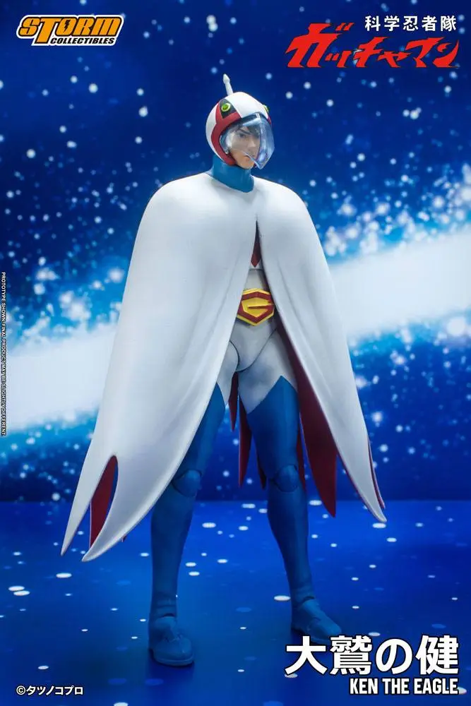 Gatchaman Actionfigur 1/12 Ken the Eagle 18 cm termékfotó