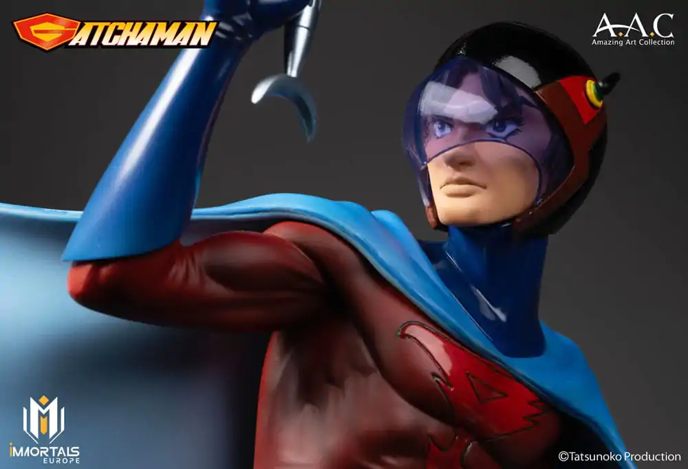 Gatchaman Amazing Art Collection Statue Joe the Condor, Expert in Shooting 34 cm Produktfoto