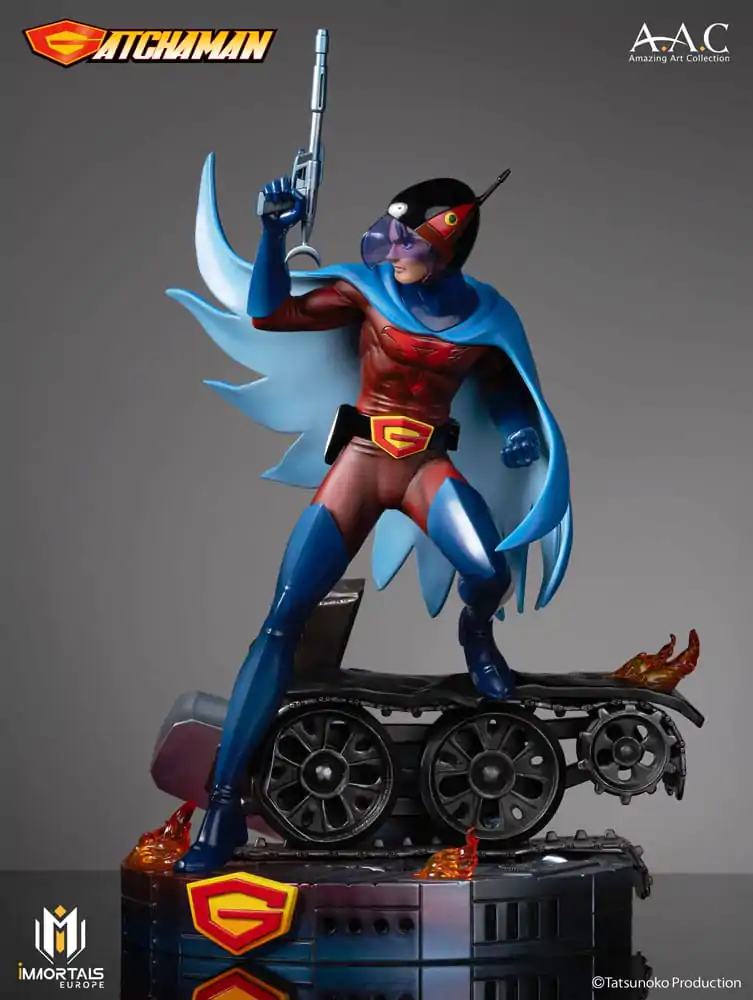 Gatchaman Amazing Art Collection Statue Joe the Condor, Expert in Shooting 34 cm Produktfoto