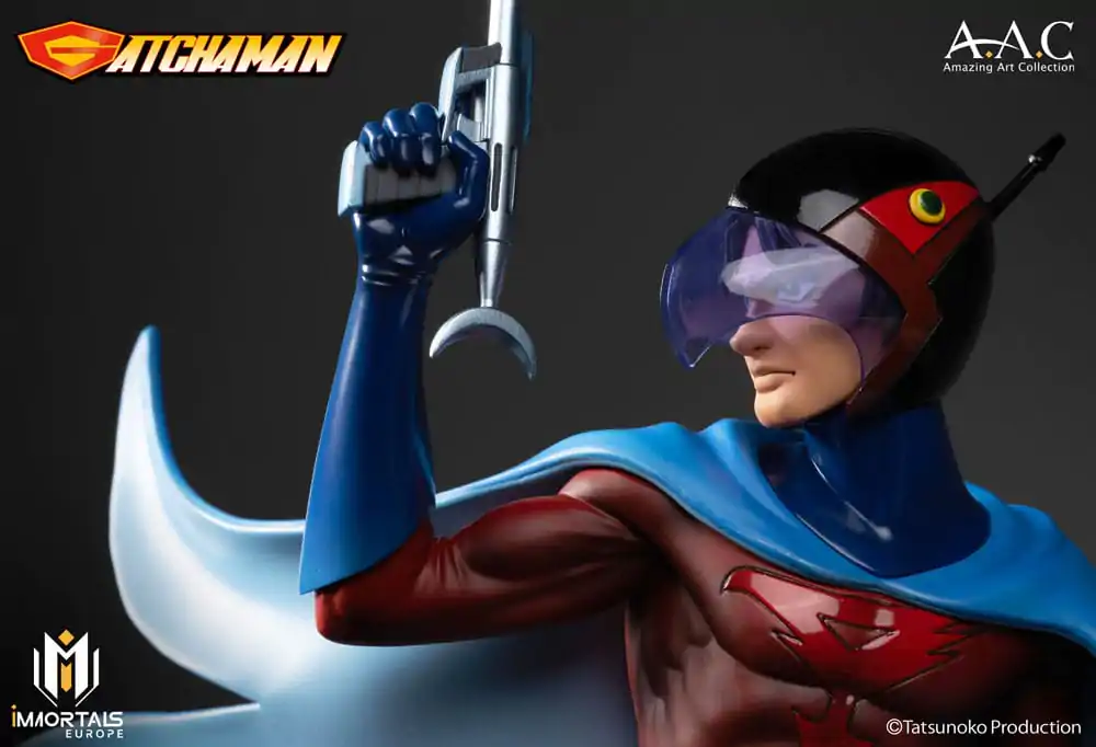 Gatchaman Amazing Art Collection Statue Joe the Condor, Expert in Shooting 34 cm Produktfoto