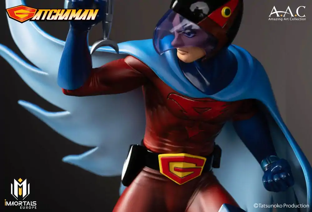 Gatchaman Amazing Art Collection Statue Joe the Condor, Expert in Shooting 34 cm Produktfoto