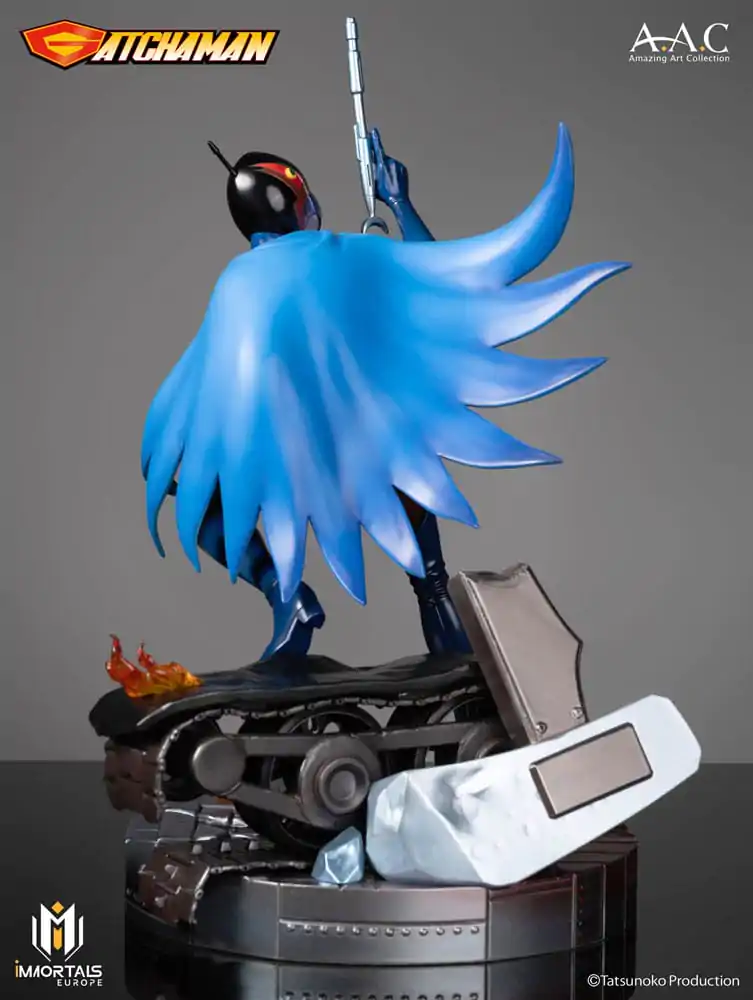 Gatchaman Amazing Art Collection Statue Joe the Condor, Expert in Shooting 34 cm Produktfoto