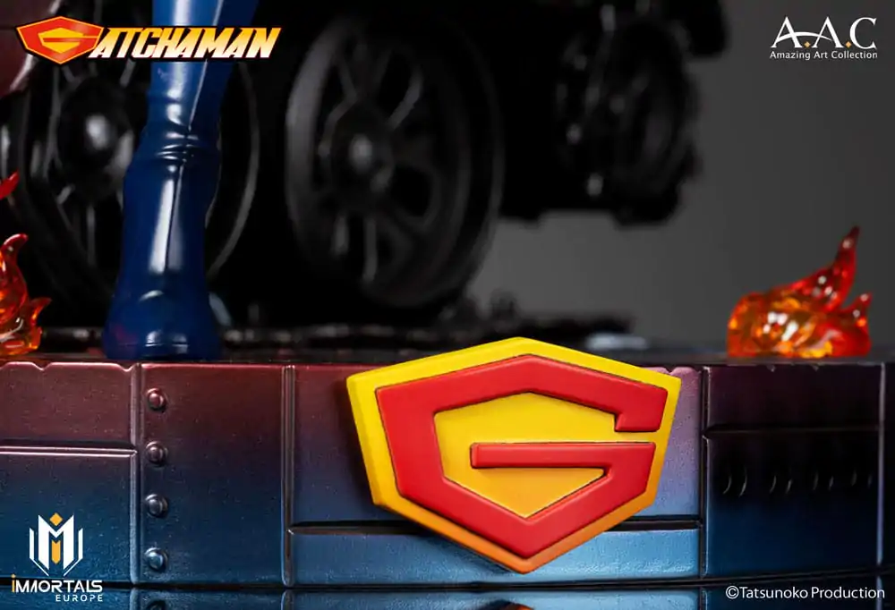 Gatchaman Amazing Art Collection Statue Joe the Condor, Expert in Shooting 34 cm Produktfoto