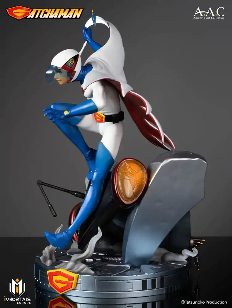 Gatchaman Amazing Art Collection Statue Ken the Eagle, The Leader of the Science Ninja Team 34 cm Produktfoto