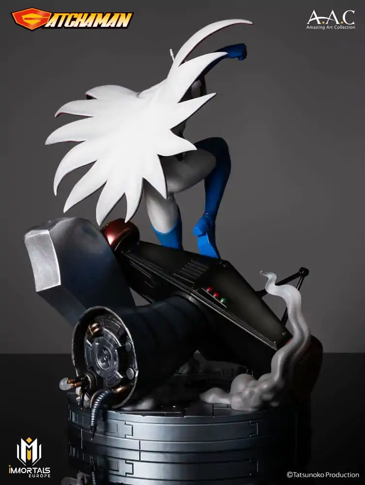 Gatchaman Amazing Art Collection Statue Ken the Eagle, The Leader of the Science Ninja Team 34 cm Produktfoto