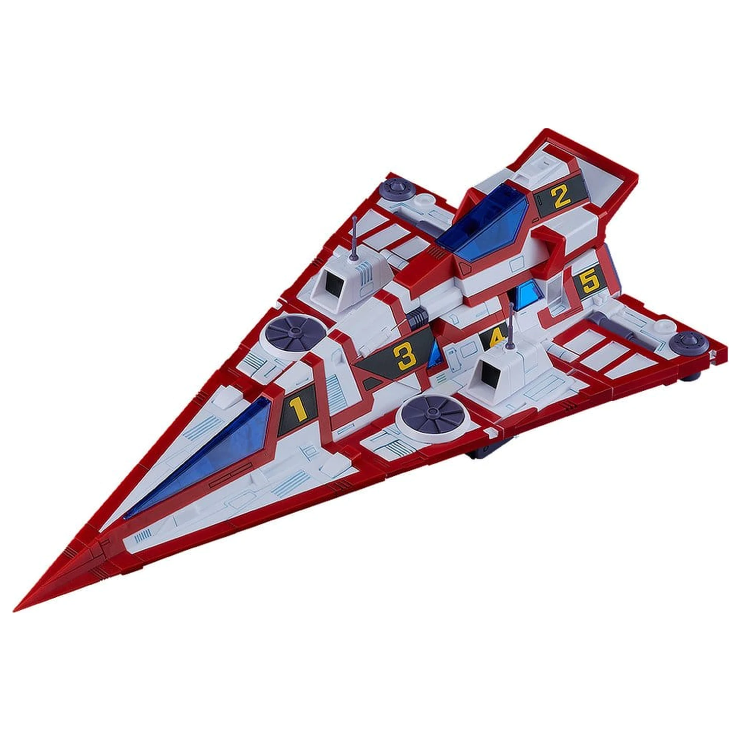 Gatchaman Fighter Moderoid Plastik Modell Bausatz Gatcha Spartan Unite Color Ver. 33 cm Produktfoto