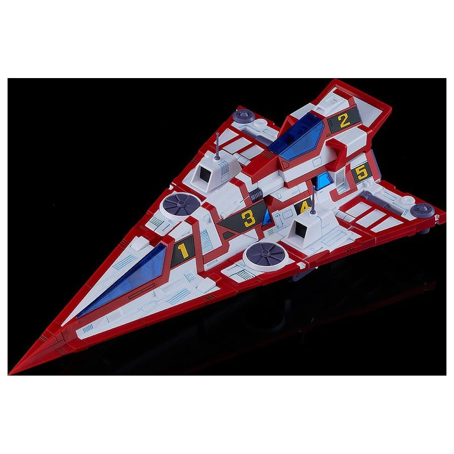 Gatchaman Fighter Moderoid Plastik Modell Bausatz Gatcha Spartan Unite Color Ver. 33 cm Produktfoto